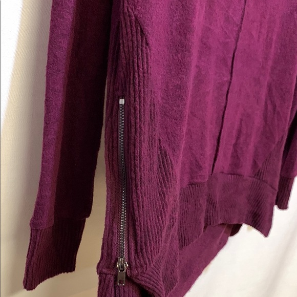Hippie Rose Burgundy Knit Sweater - Picture 3 of 4